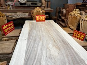 Bàn ăn gỗ gõ đỏ chữ nhật diềm sen dẹo 10 ghế louis hoa lá tây (Chị Hảo - TP. Hồ Chí Minh) 22 Ban an go go do chu nhat diem sen deo 10 ghe louis hoa la tay 5