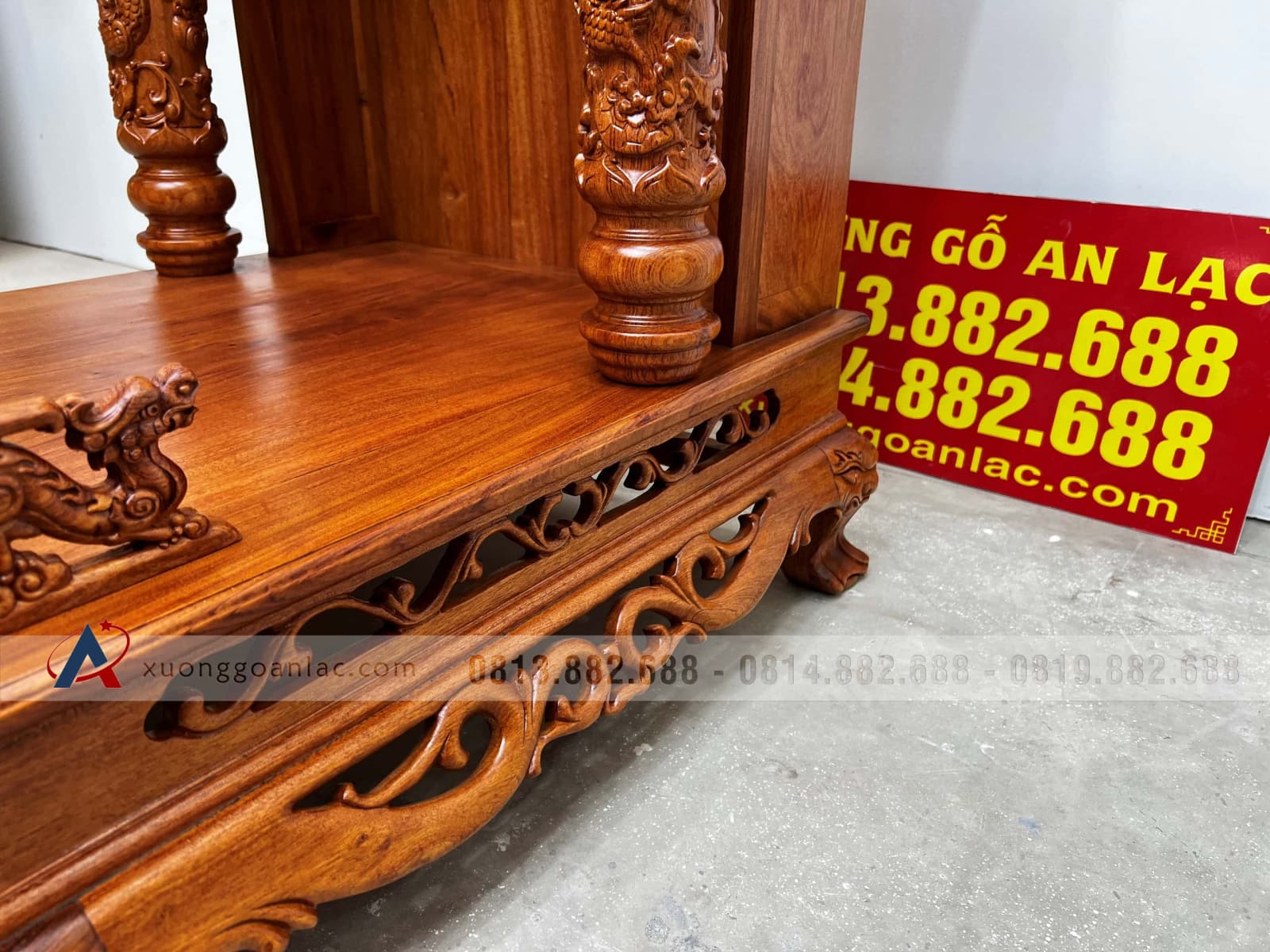 Ban thờ thần tài ông địa gỗ hương đá cao cấp 12 ban thờ thần tài gỗ hương đá tự nhiên cao cấp