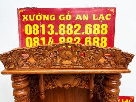 Ban thờ thần tài ông địa gỗ hương đá cao cấp 30 Ban ong dia go go do tu nhien 13
