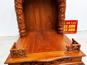 Ban thờ thần tài ông địa gỗ hương đá cao cấp 32 Ban ong dia go go do tu nhien 15