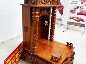 Ban thờ thần tài ông địa gỗ hương đá cao cấp 21 Ban ong dia go go do tu nhien 4