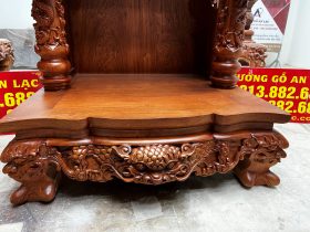Ban thờ ông địa thần tài gỗ hương đá 15 bàn thờ ông địa thần tài gỗ hương đá đục tay siêu vip