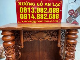 Ban thờ ông địa thần tài gỗ hương đá 20 Ban tho ong dia than tai go huong da 8