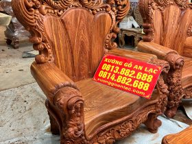 Bộ Hoàng gia nguyên khối V10 6 món cực khủng gỗ Hương Đá (bác Lâm, Hà Nội) 47 Bo Hoang gia nguyen khoi 6 mon go Huong Da sieu vip 9