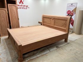 Hoàn Thiện Giường ngủ 1m8x2m gỗ hương đá giao ở Rạch Giá (Kiên Giang) 23 Giường ngủ gỗ hương đá cao cấp