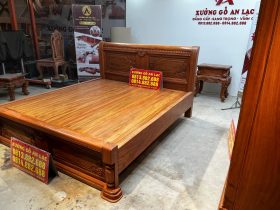 Hoàn Thiện Giường ngủ 1m8x2m gỗ hương đá giao ở Rạch Giá (Kiên Giang) 35 Giuong ngu go huong da 13