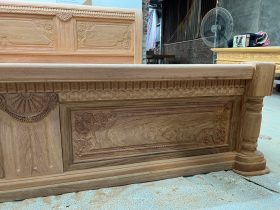 Hoàn Thiện Giường ngủ 1m8x2m gỗ hương đá giao ở Rạch Giá (Kiên Giang) 26 Giuong ngu go huong da 4