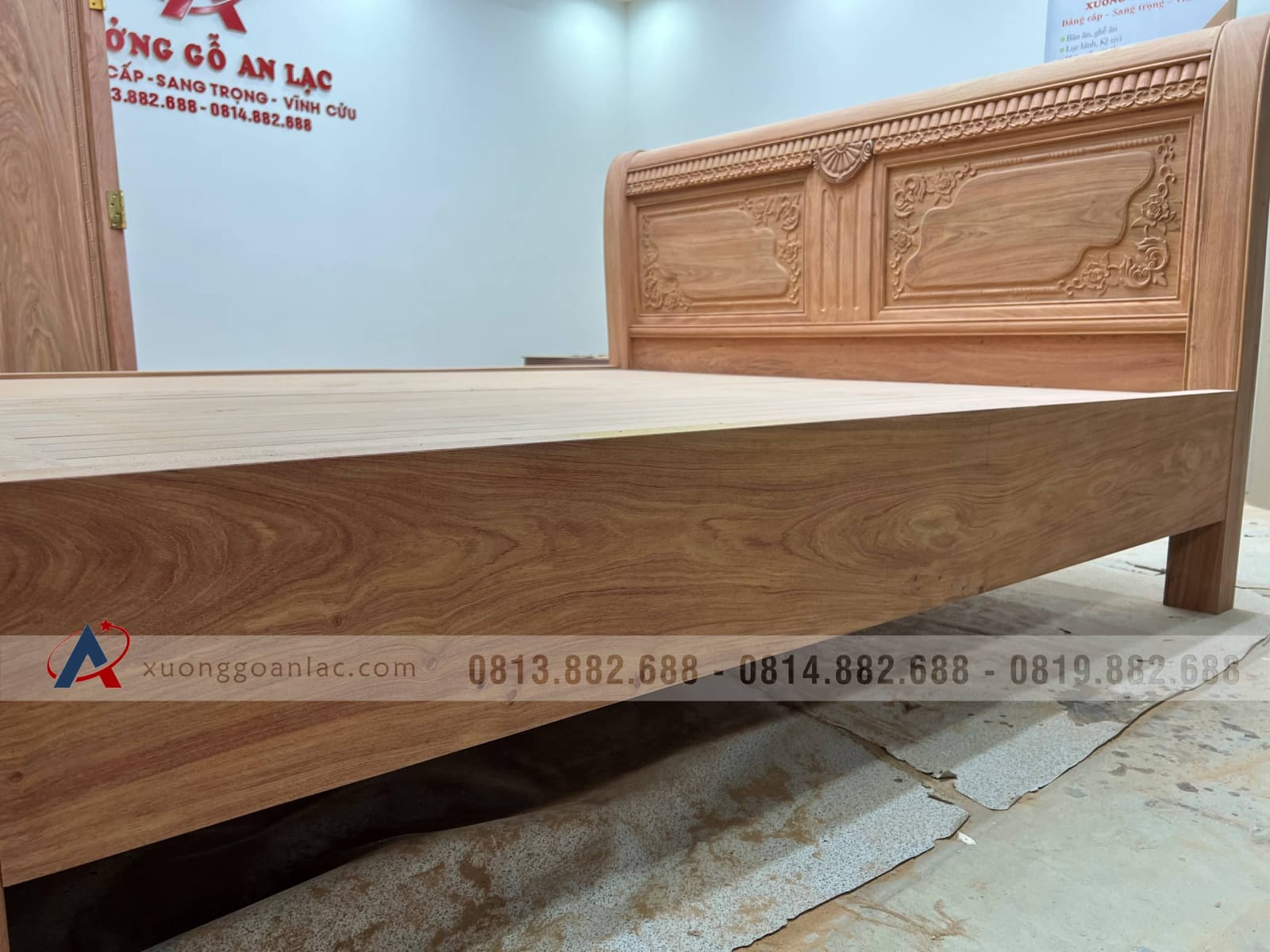 Hoàn Thiện Giường ngủ 1m8x2m gỗ hương đá giao ở Rạch Giá (Kiên Giang) 8 mẫu giường ngủ đẹp nhất năm 2022