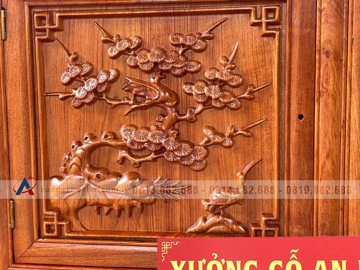Kệ tivi mõ lồi siêu vip 2m37 gỗ Hương Đá (anh Duy, Vĩnh Phúc) 32 Ke Tivi Mo Loi Sieu Vip 2m37 Go Huong Da 10