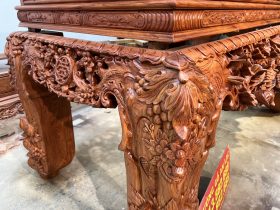 Sập thờ Mai Điểu chân 24 - 217x107x127cm (Bác Tư - Sài Gòn) 42 Sap tho mai dieu go go do cao cap 17