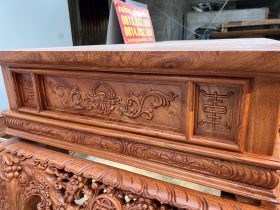 Sập thờ Mai Điểu chân 24 - 217x107x127cm (Bác Tư - Sài Gòn) 32 Sap tho mai dieu go go do cao cap 18