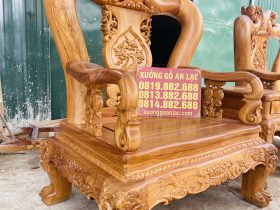 ghế đơn minh quốc đào tiên gỗ gõ