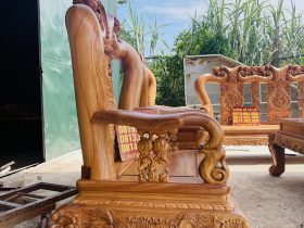 góc chụp nghiêng của mẫu ghế đơn