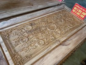 ban ghe minh quoc nghe go huong da moc cot 14 10