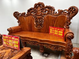 ghế hoàng gia nguyên khối đẳng cấp gỗ hương đá tự nhiên