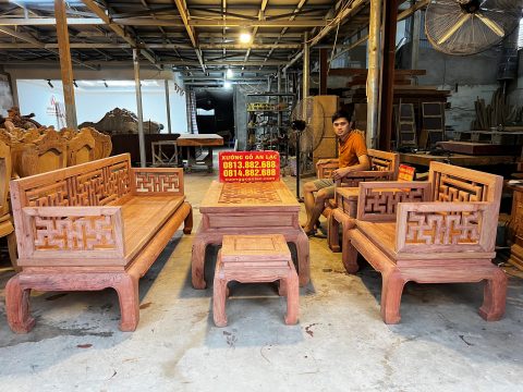 bộ bàn ghế chữ Vạn