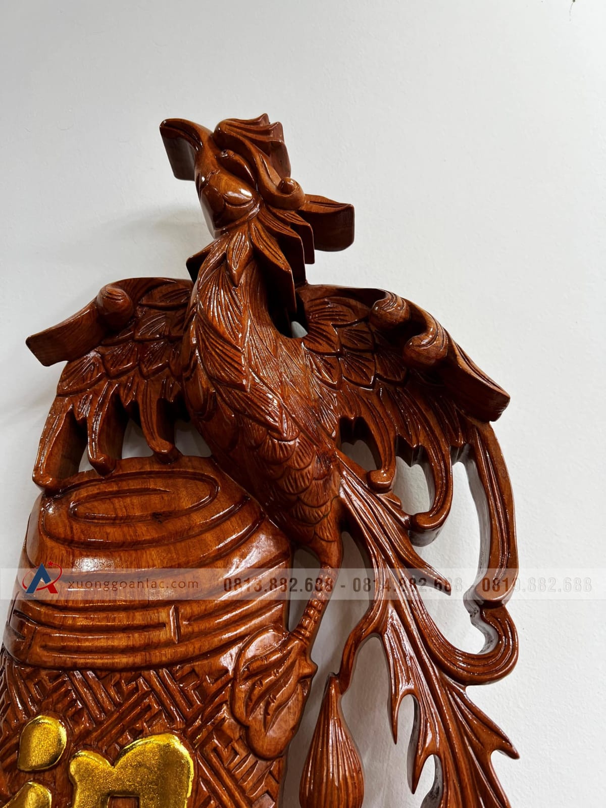 Bộ cuốn thư câu đối gỗ hương đá (bác Lâm - Thạch Thất, Hà Nội) 27 Bộ cuốn thư câu đối gỗ hương đá (bác Lâm - Thạch Thất, Hà Nội) - Ảnh 27
