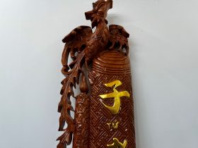 Bộ cuốn thư câu đối gỗ hương đá (bác Lâm - Thạch Thất, Hà Nội) 53 cuon thu cau doi go huong da bac Lam Thach That 25