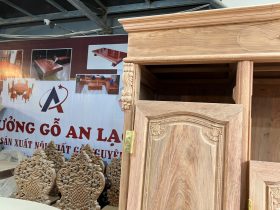 Tủ quần áo 3 buồng 4 cánh gỗ hương đá 40 tu quan ao go huong da 6