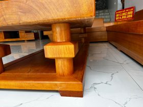 sofa nguyên khối gỗ gõ đỏ
