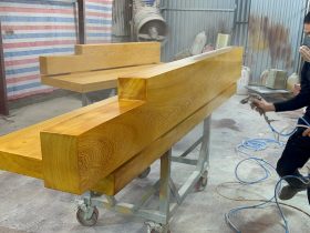 Sofa go go do cao cap mau chu L 21