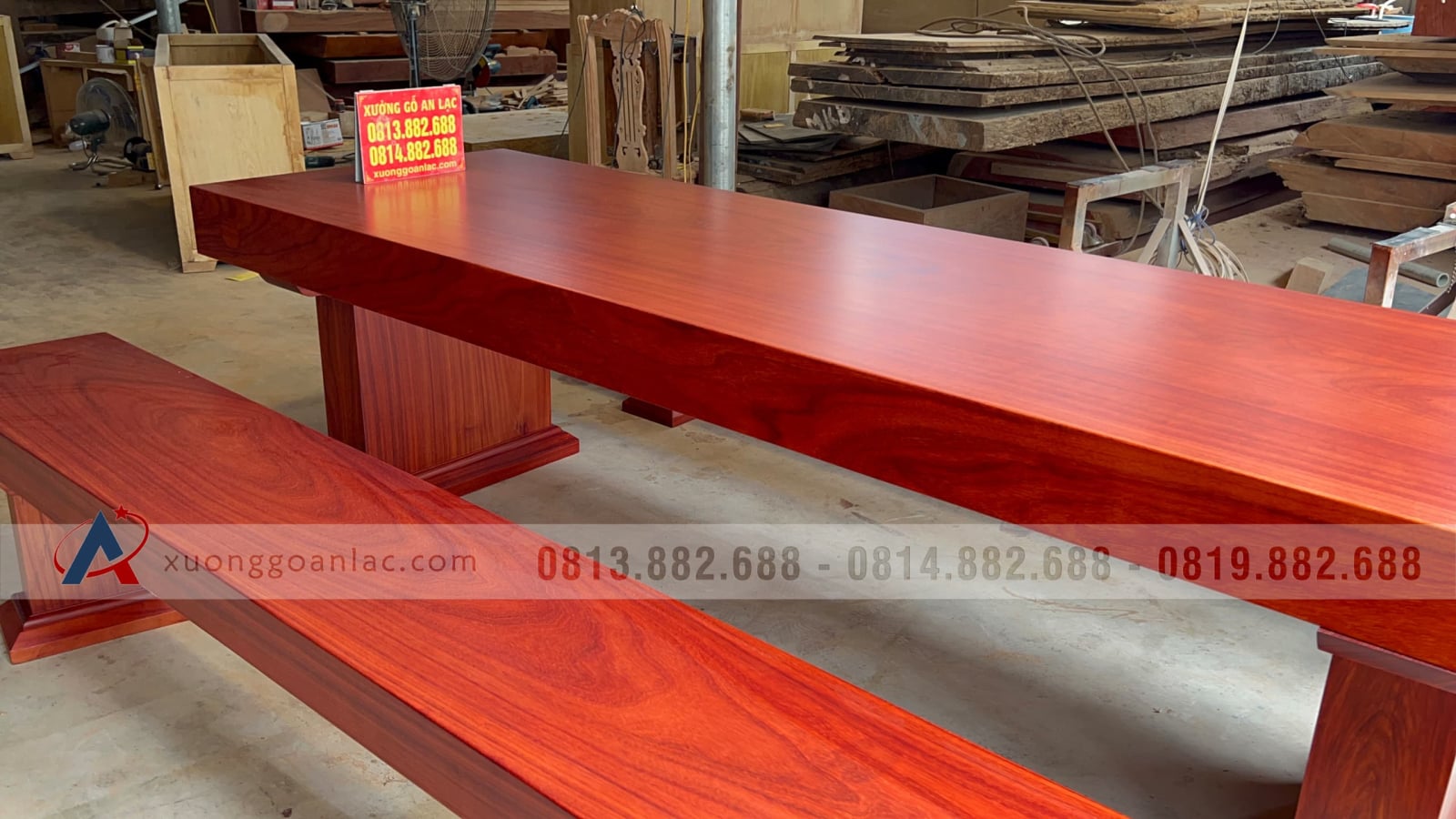 Bộ bàn ghế k3 nguyên khối gỗ hương đỏ Nam Phi vân siêu đỉnh (Anh Hạo Nam - Lào Cai) 17 Bộ bàn ghế k3 nguyên khối gỗ hương đỏ Nam Phi vân siêu đỉnh (Anh Hạo Nam - Lào Cai) - Ảnh 17