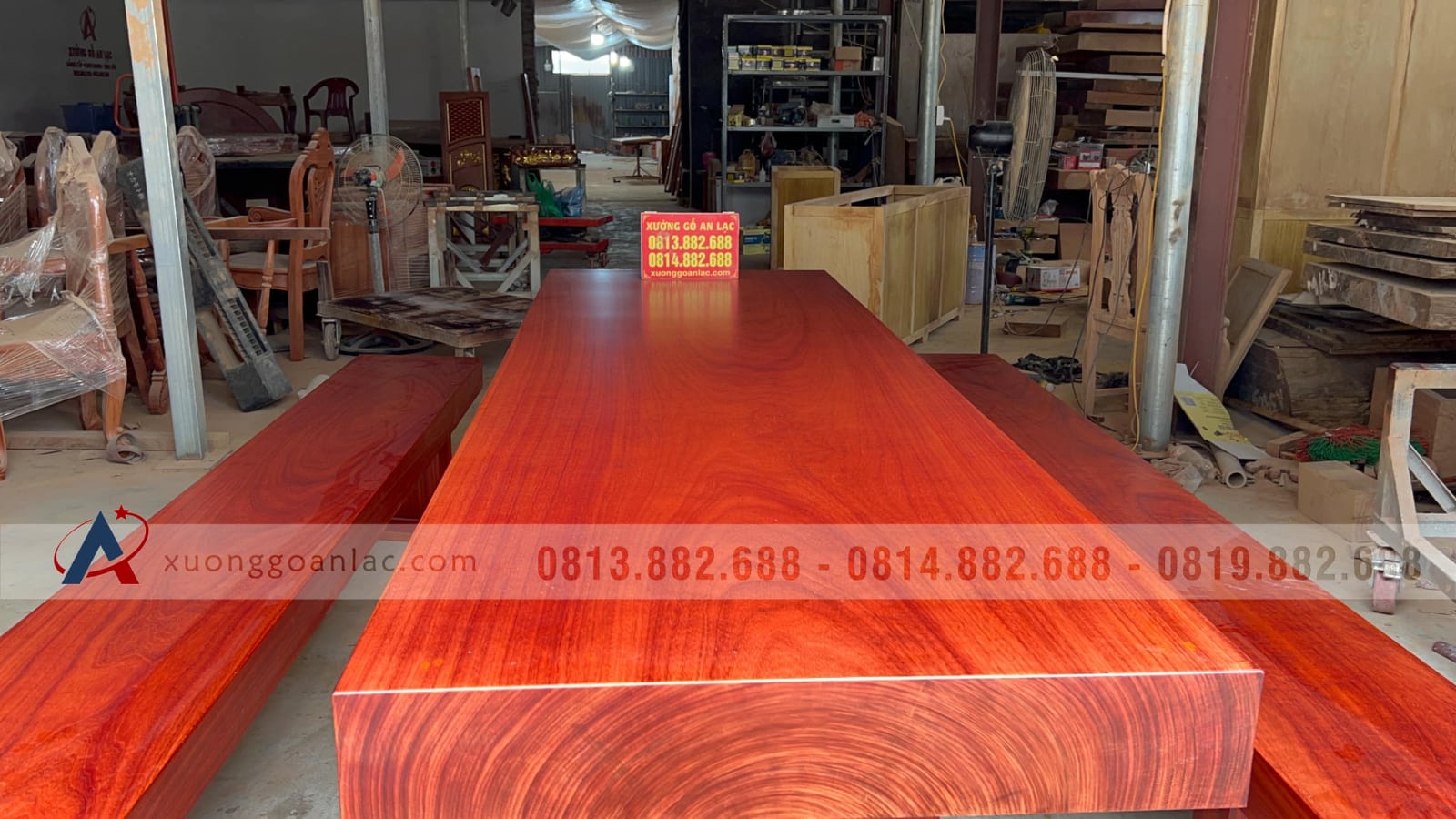 Bộ bàn ghế k3 nguyên khối gỗ hương đỏ Nam Phi vân siêu đỉnh (Anh Hạo Nam - Lào Cai) 8 Bộ bàn ghế k3 nguyên khối gỗ hương đỏ Nam Phi vân siêu đỉnh (Anh Hạo Nam - Lào Cai) - Ảnh 8