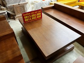 bàn ghế phòng khách mẫu sofa nguyên khối gỗ gõ đỏ vô cùng đẳng cấp