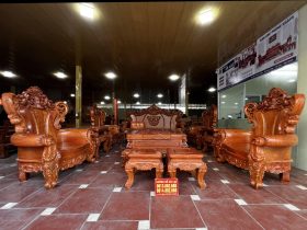 Bo ban ghe hoang gia nguyen khoi 10 mon go huong da phien ban dac biet 2