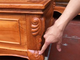 Bộ sofa tân cổ điển Hoàng Gia bọc đệm da bò nhập khẩu Italia (anh Hải, Ninh Bình) 26 bang ghế sofa bọc đệm cao cấp sang trọng