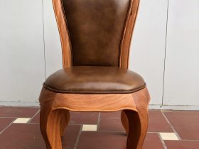 Ghế Louis bọc đệm da bò nhập khẩu Italia 13 Mau ghe louis boc dem da 8tr 1