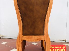 Ghế Louis bọc đệm da bò nhập khẩu Italia 20 mẫu ghế ăn vip