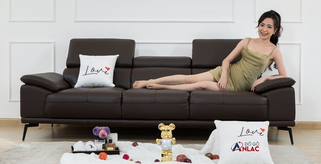 Sofa bọc da bò nhập khẩu