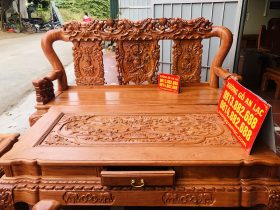 bàn ghế minh quốc voi gỗ hương đá cao cấp