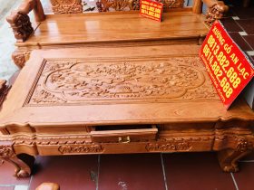 bộ bàn ghế minh quốc voi gỗ hương đá cao cấp