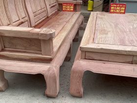 bàn ghế âu á chương voi gỗ hương đá cao cấp