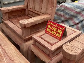bàn ghế âu á chương voi gỗ hương đá cao cấp