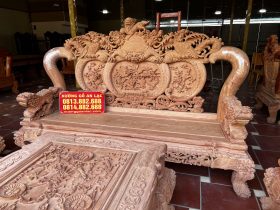 bàn ghế minh quóc nghê gỗ hương đá cao cấp