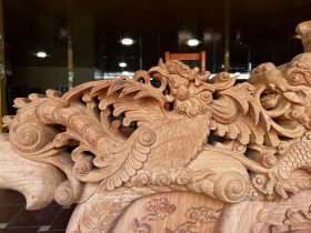 bàn ghế minh quốc nghê gõ hương đá cao cấp