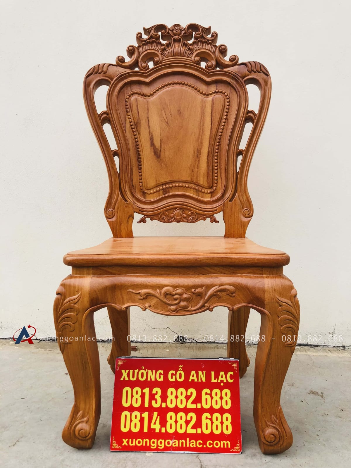 Mẫu ghế Louis không tay 3 ghế louis tân cổ điển