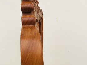 Mẫu ghế Louis không tay 39 Chương và cột ghế louis dày 5cm