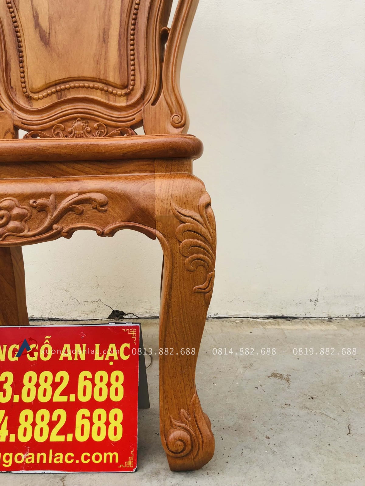 Mẫu ghế Louis không tay 14 ghế louis chân cong