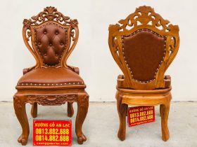 ghế louis bọc đệm