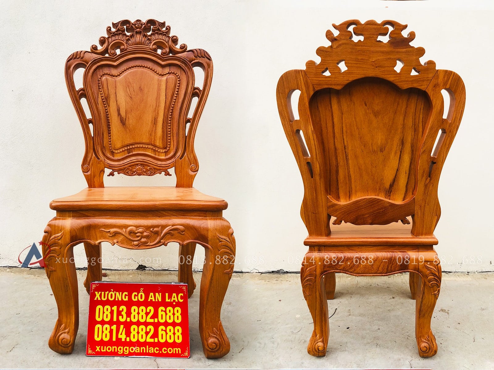 Mẫu ghế Louis không tay 56 ghế louis hoàng gia