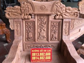 Bo ban ghe Au A chuong voi nhu y 6 mon go huong da 15