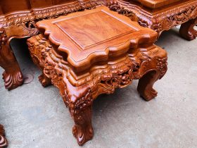 Bo ban ghe minh quoc nghe 6 mon go huong da cot 12 chan 14 13