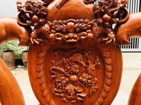 Bo ban ghe minh quoc nghe 6 mon go huong da cot 12 chan 14 21