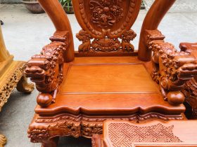 Bo ban ghe minh quoc nghe 6 mon go huong da cot 12 chan 14 25