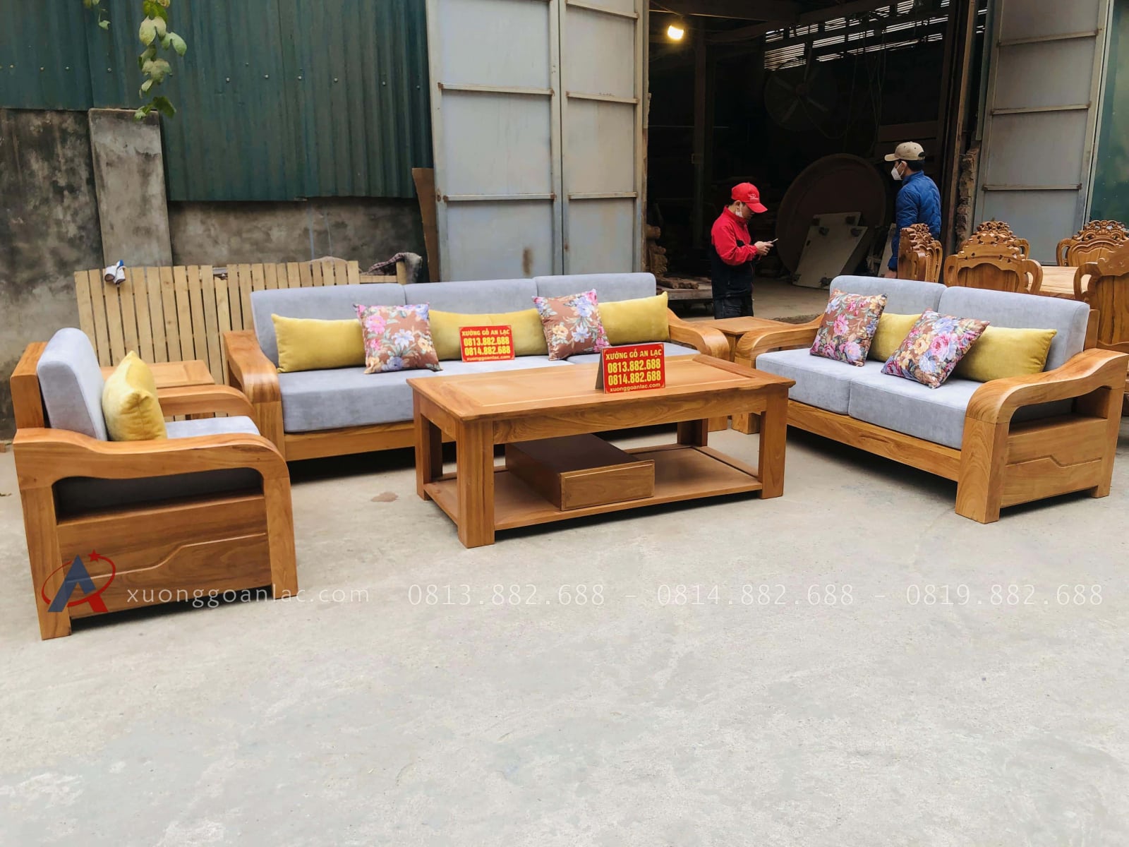 Sofa cổ điển gỗ gõ đỏ mẫu AL01 (độc quyền) 59 Sofa cổ điển gỗ gõ đỏ 100%