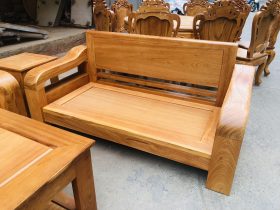 Sofa cổ điển gỗ gõ đỏ mẫu AL01 (độc quyền) 54 bộ sofa phòng khách gỗ gõ đỏ đẹp nhát 2023